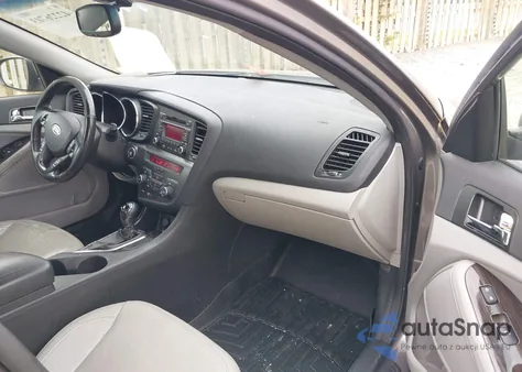 2012 Kia Optima Ex из США, поврежденный, VIN 5XXGN4A78CG080766